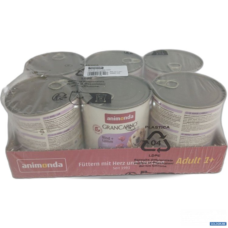 Artikel Nr. 986630: Animonda Gran Carno Hundefutter Rind+Lamm 6x800g 