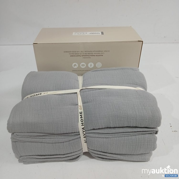 Artikel Nr. 441631: Alavya Hausbett Dekoset 125x350cm grau 