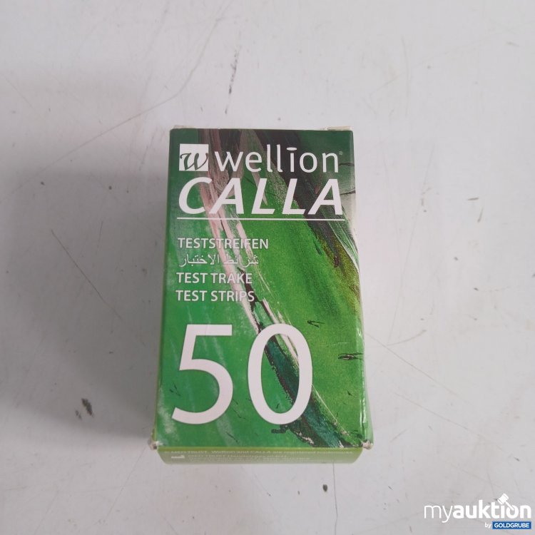 Artikel Nr. 460631 Artikel Nr. 460631: Wellion Calla Teststreifen 50