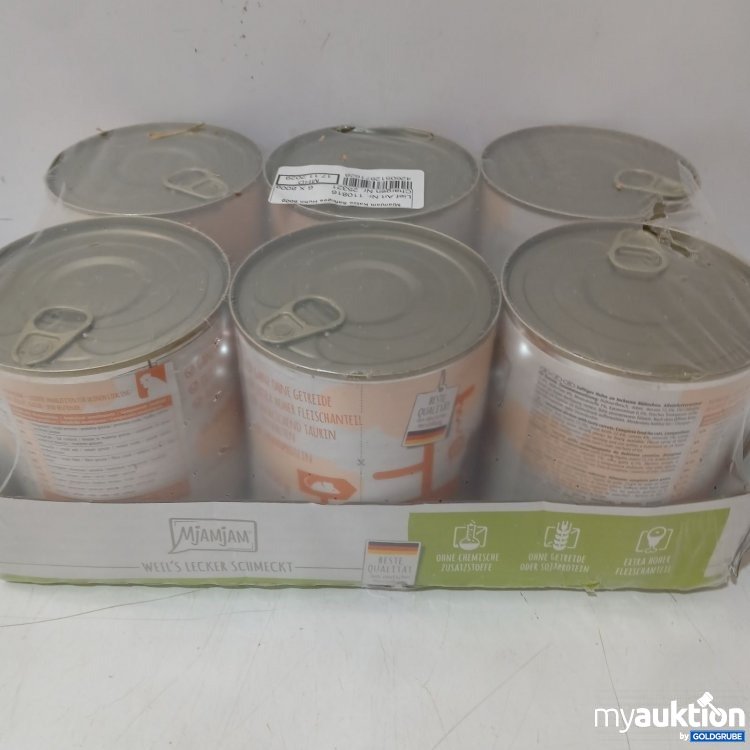 Artikel Nr. 464631: Mjamjam Katzenfutter 
6x800g
Mjamjam Katzenfutter
Mjamjam Katzenfutter
 6x800g