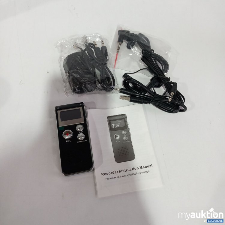 Artikel Nr. 520631 Artikel Nr. 520631: Digital Voice Recorder 8GB