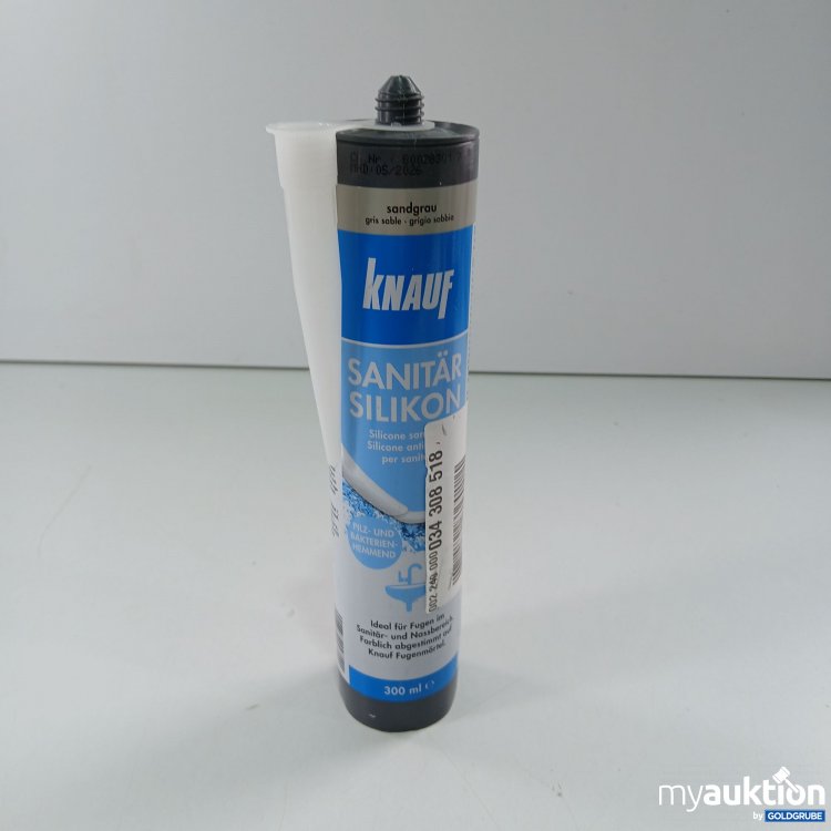 Artikel Nr. 803631 Artikel Nr. 803631: Knauf Sanitär Silikon Sandgrau 300ml