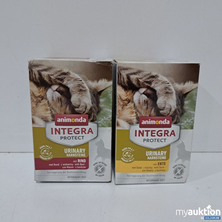 Artikel Nr. 818631 Artikel Nr. 818631: Animonda Katzenfutter Integra Protect 2 versch. Sorten f. Harnsteine 2x6x100g