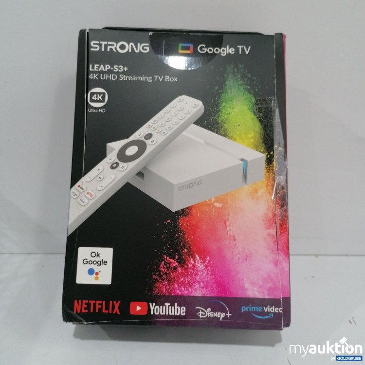 Artikel Nr. 847631 Artikel Nr. 847631: Strong Leap S3+ 4K. UHD Streaming TV Box