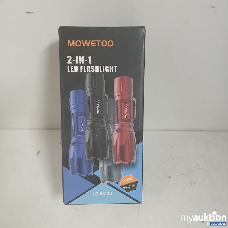 Artikel Nr. 875631 Artikel Nr. 875631: Mowetoo 2in1 LED Flashlight LE-8613d