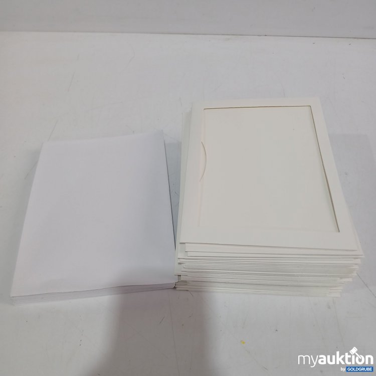 Artikel Nr. 895631: Papier Bilderrahmen mit Umschlag 35stk