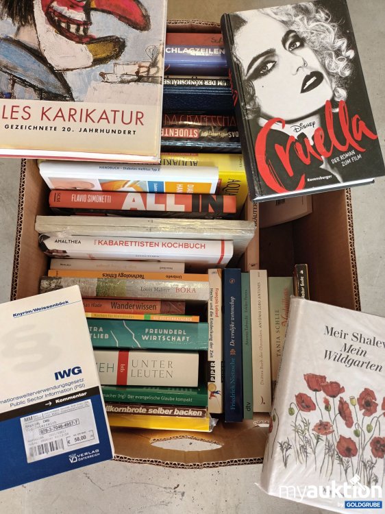 Artikel Nr. 901631 Artikel Nr. 901631: Karton mit 34 Bücher (siehe Fotos)