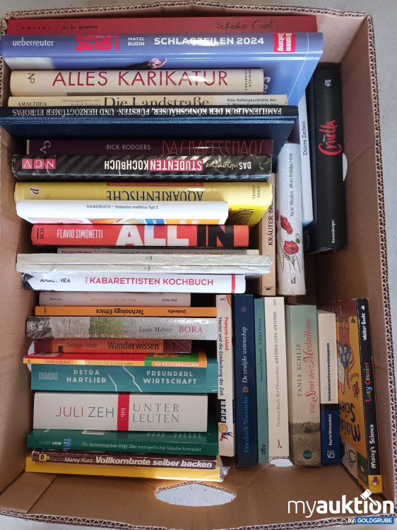 Artikel Nr. 901631 Artikel Nr. 901631: Karton mit 34 Bücher (siehe Fotos)