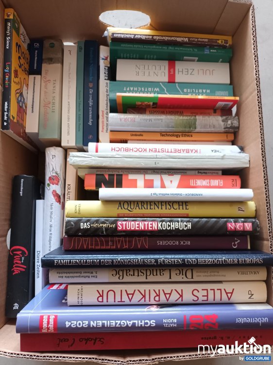 Artikel Nr. 901631 Artikel Nr. 901631: Karton mit 34 Bücher (siehe Fotos)