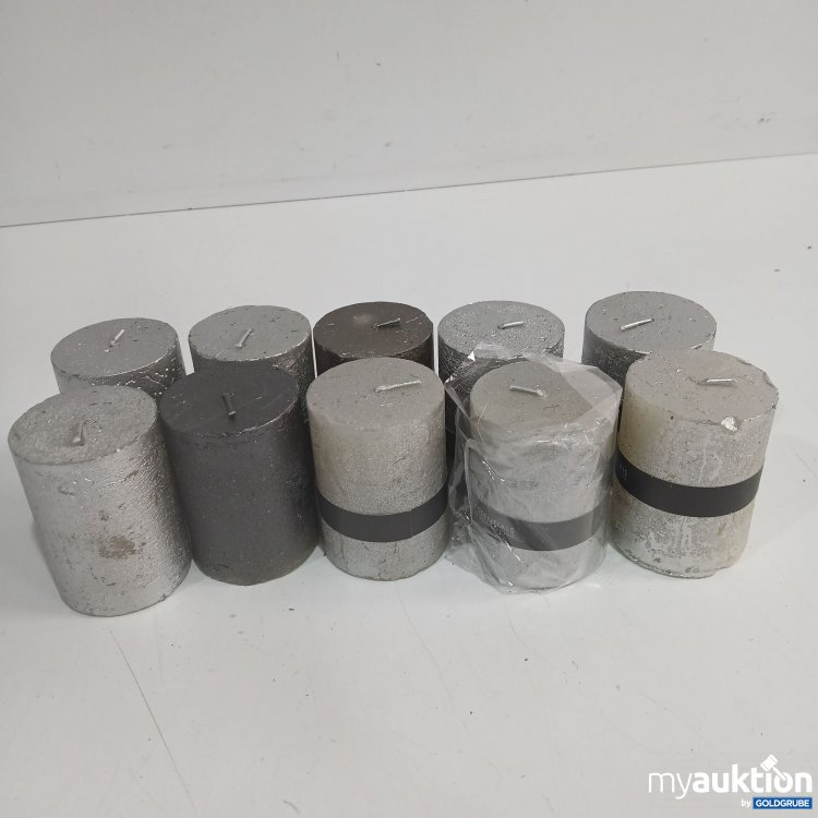 Artikel Nr. 906631 Artikel Nr. 906631: 10Stk Kerzen ca. 8cm verschiedene Farben