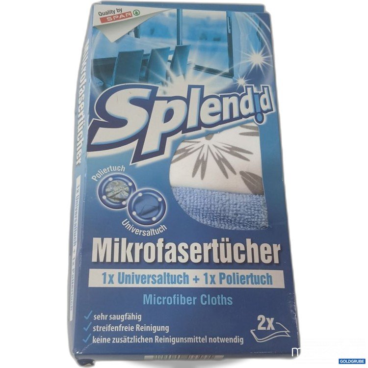 Artikel Nr. 939631 Artikel Nr. 939631: Splend'd Mikrofaser-Tücher Universal- und Poliertuch 2x