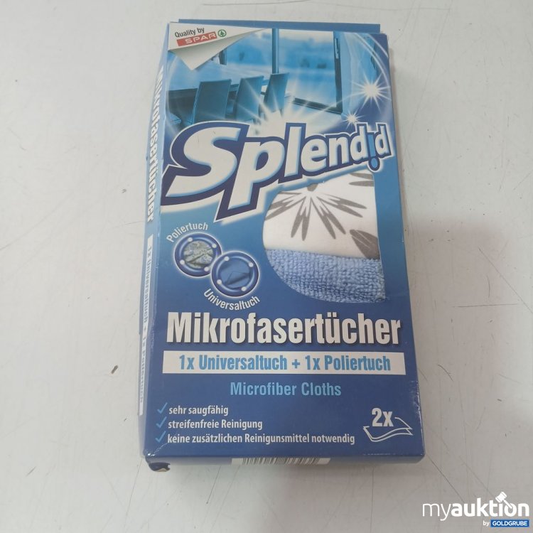 Artikel Nr. 939631 Artikel Nr. 939631: Splend'd Mikrofaser-Tücher Universal- und Poliertuch 2x