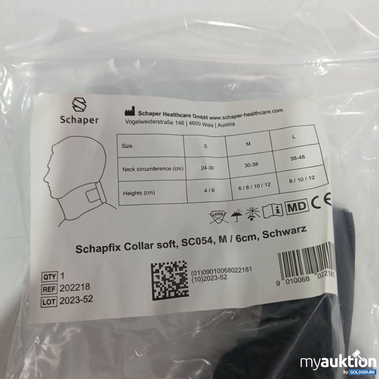 Artikel Nr. 957631: Schaper Schapfix Collar soft SC054 M 6cm 