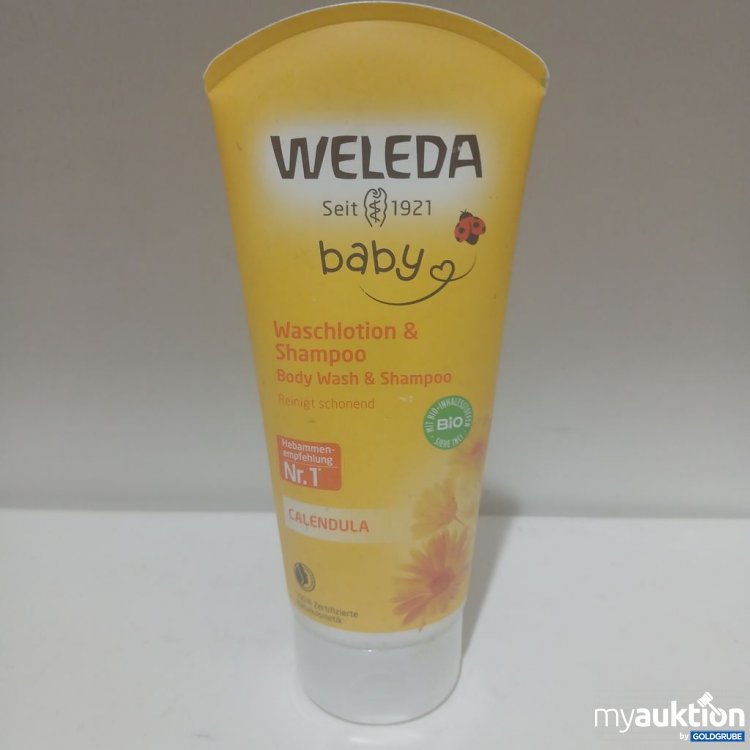 Artikel Nr. 981631 Artikel Nr. 981631: WELEDA Baby Waschlotion & Shampoo Calendula