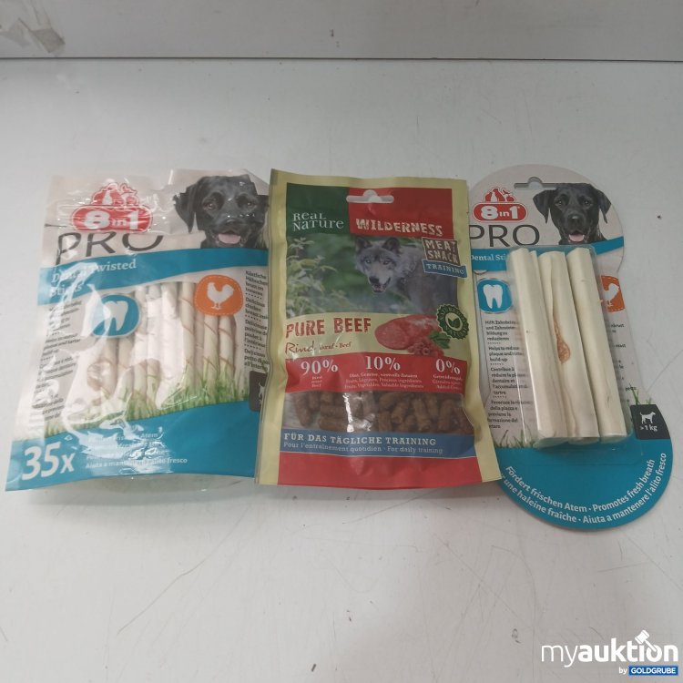 Artikel Nr. 990631: Diverse Hunde-Snacks lt. Bild 3Stk
