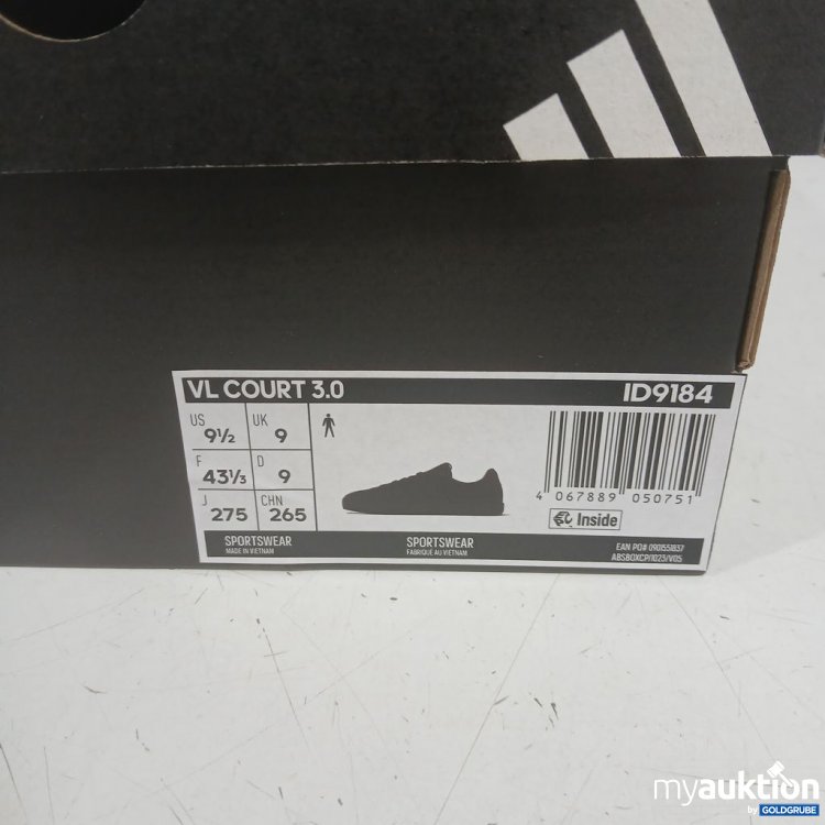 Artikel Nr. 992631: Adidas VL Court 3.0 Sneaker Schwarz