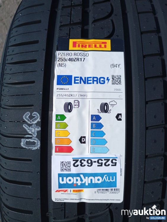 Artikel Nr. 525632: Pirelli P Zero Rosso 255/40 ZR17