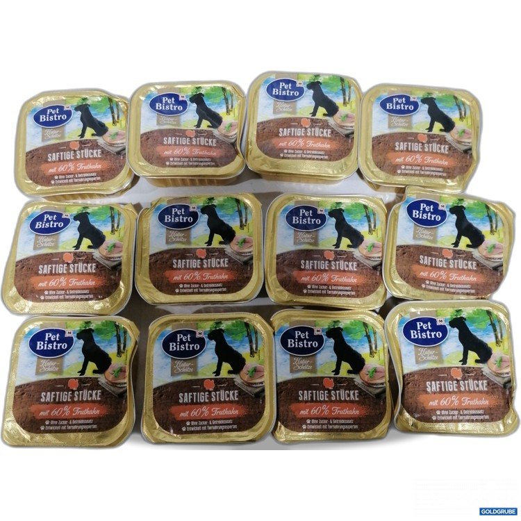 Artikel Nr. 888632: Pet Bistro Naturschätze Saftige Stücke mit 60% Truthahn 12x150g