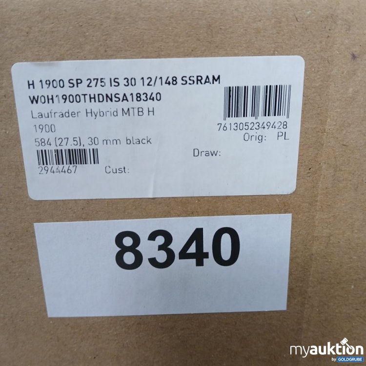 Artikel Nr. 893632: WTB i30 Fahrradfelge 29 Zoll