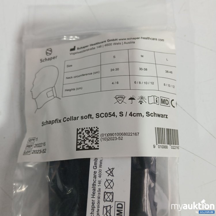 Artikel Nr. 957632: Schaper Schapfix Collar soft SC054 S 4cm 
