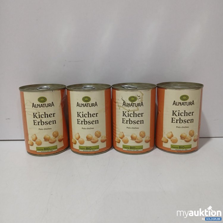 Artikel Nr. 958632: Alnatura Kicher Erbsen 4×240g