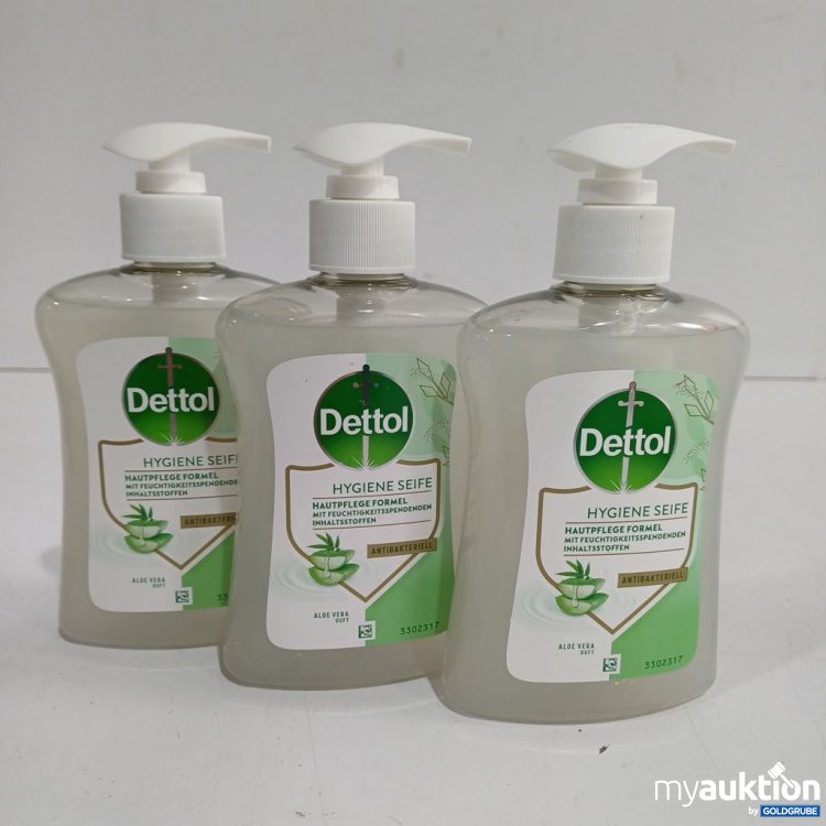 Artikel Nr. 960632: Dettol Hygiene Seife Hauptpflegeformel 3x250ml