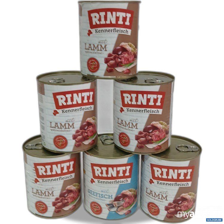 Artikel Nr. 961632: Rinti Kennerfleisch  Lamm und Seefisch 6x 800g