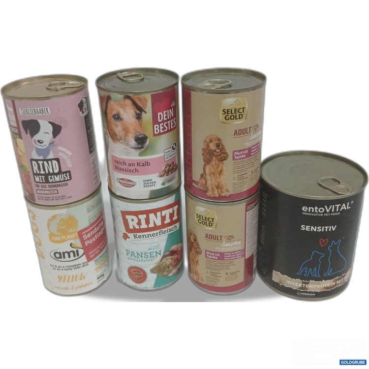 Artikel Nr. 984632: Diverses Hunde-Nassfutter lt. Bild 6x400g. 1x820g