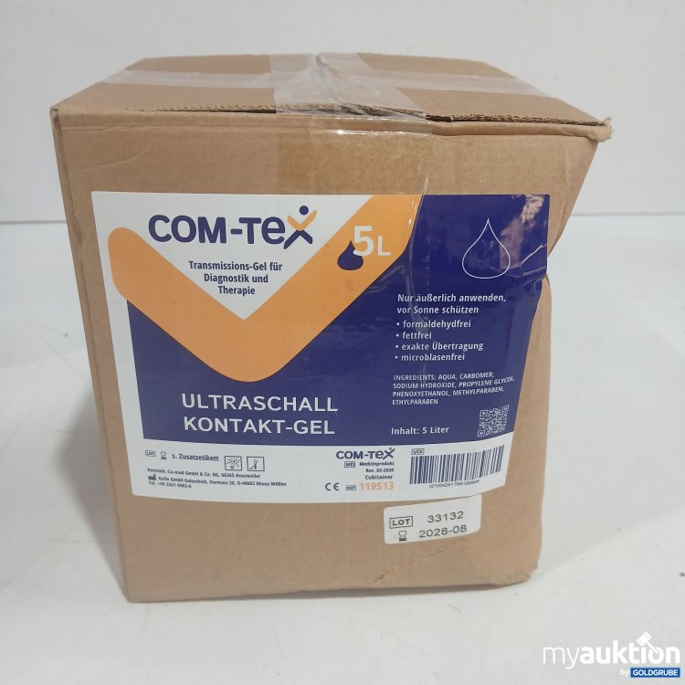 Artikel Nr. 996632 Artikel Nr. 996632: Com-Tex Ultraschall Kontakt Gel 5L