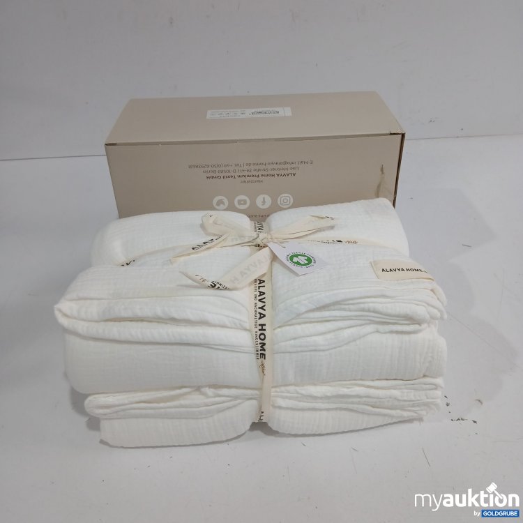 Artikel Nr. 441633: Alavya Home Dekoset 125x350cm weiß