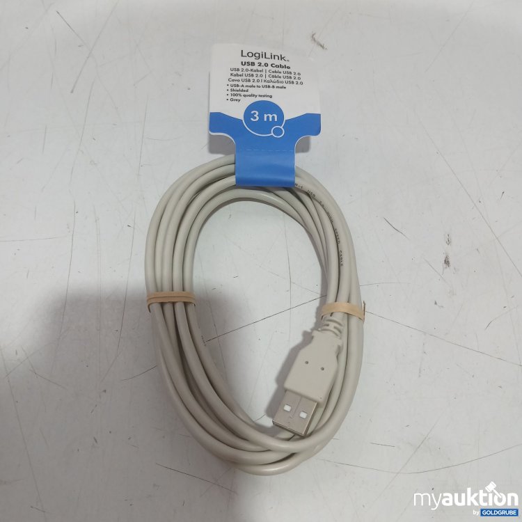 Artikel Nr. 447633 Artikel Nr. 447633: Logilink USB 2.0 Cable 3m