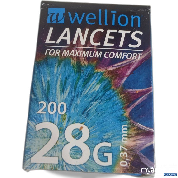 Artikel Nr. 460633 Artikel Nr. 460633: Wellion Lancets for maximum Comfort 200 28G