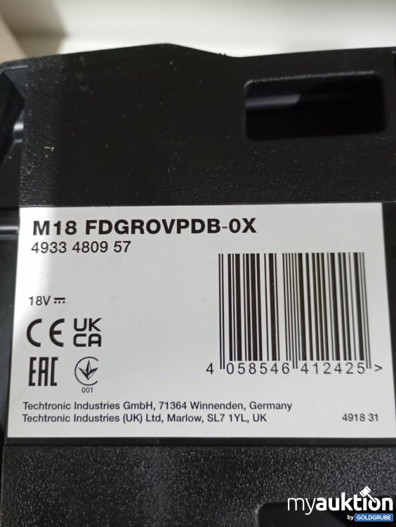 Artikel Nr. 471633 Artikel Nr. 471633: Milwaukee Werkzeugkoffer unbefüllt M18 FDGROVPDB-0X