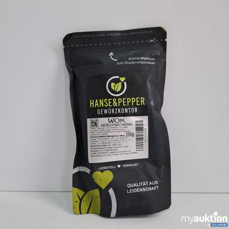 Artikel Nr. 816633 Artikel Nr. 816633: Hanse & Pepper Gewürzkontor 250g