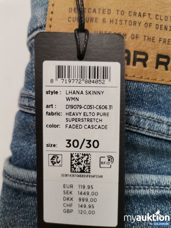 Artikel Nr. 823633 Artikel Nr. 823633: Gstar Jeans