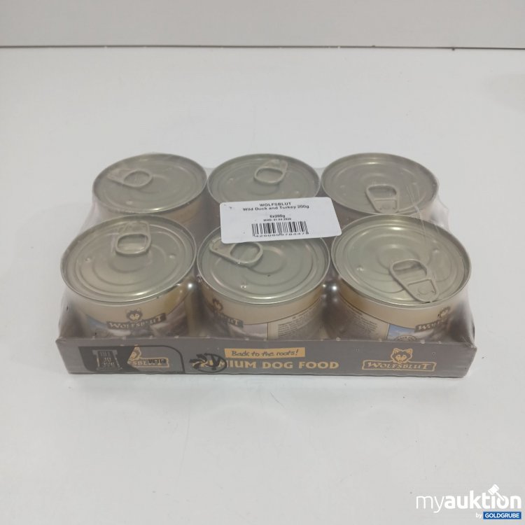 Artikel Nr. 871633 Artikel Nr. 871633: Wolfsblut Hundefutter 6x200g