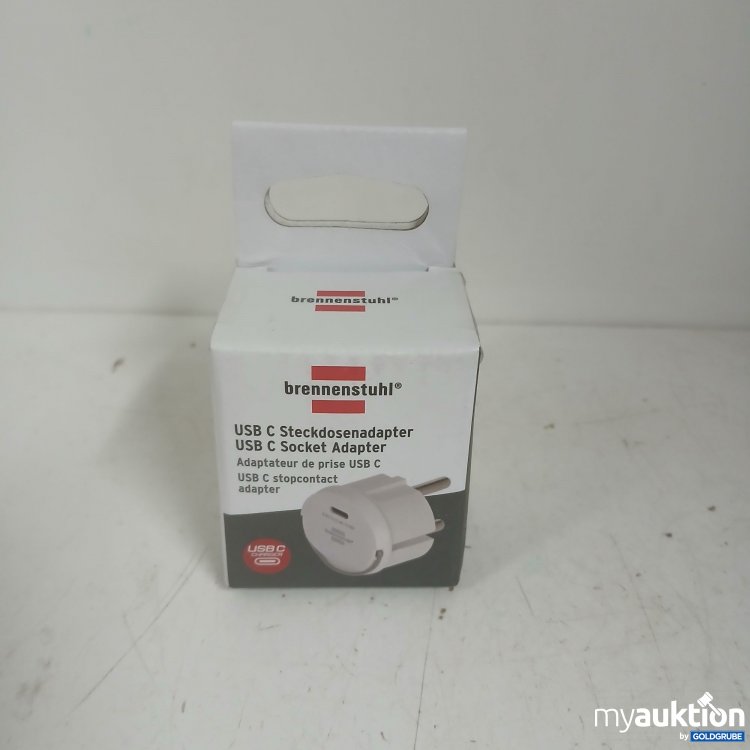 Artikel Nr. 875633 Artikel Nr. 875633: Brennenstuhl USB C Steckdosenadapter