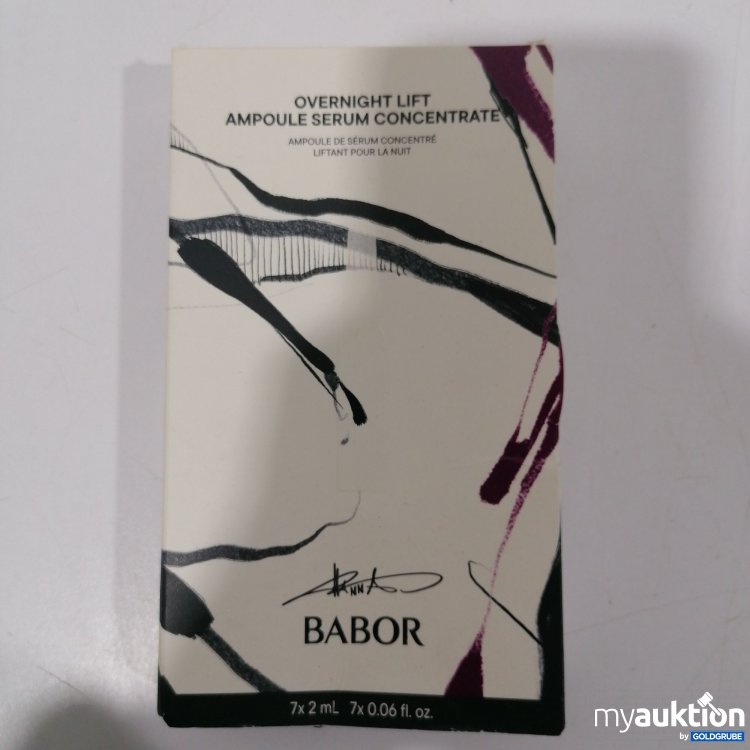 Artikel Nr. 896633: Babor Overnight Lift Ampoule Serum Concentrate 7x2ml 