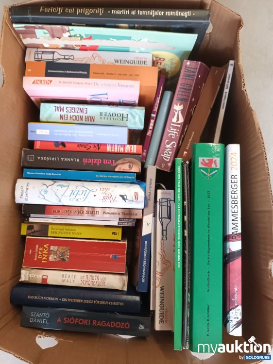 Artikel Nr. 901633 Artikel Nr. 901633: Karton mit 34 Bücher (siehe Fotos)