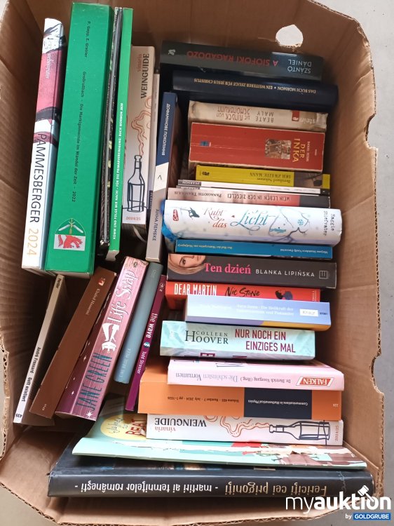 Artikel Nr. 901633 Artikel Nr. 901633: Karton mit 34 Bücher (siehe Fotos)
