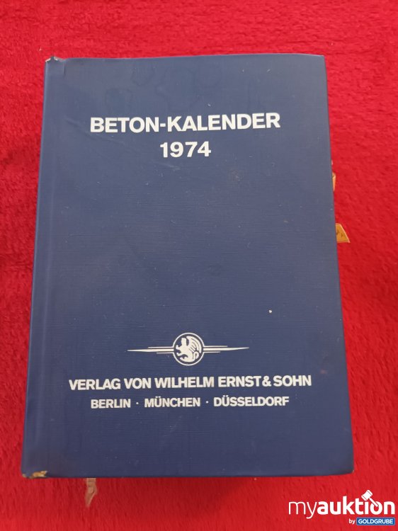 Artikel Nr. 937633 Artikel Nr. 937633: Beton Kalender 1974