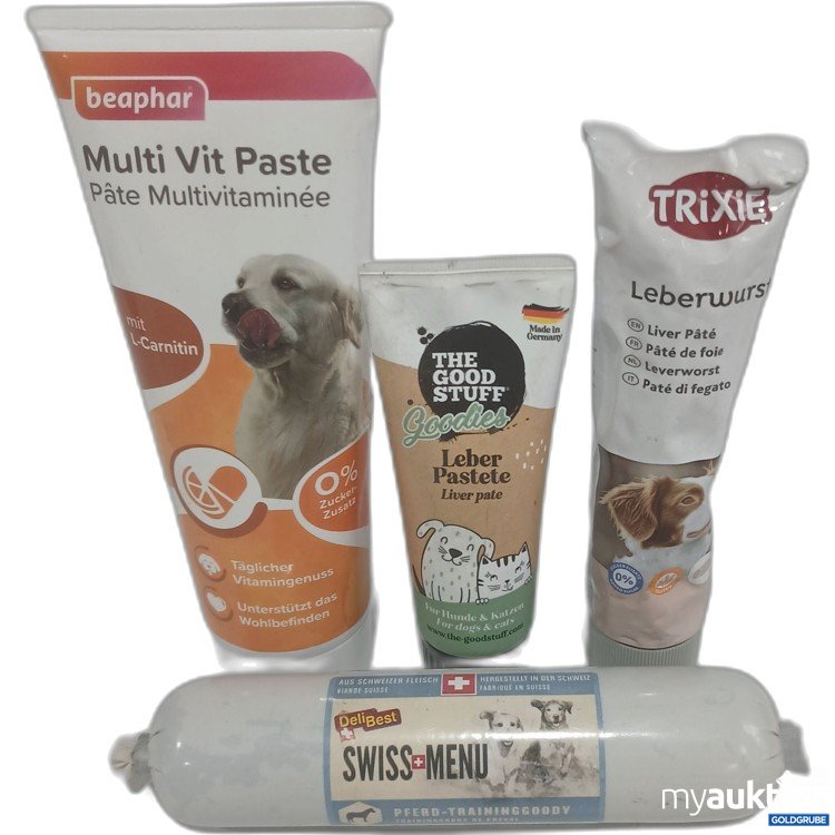 Artikel Nr. 984633: Diverse Pasten für Hunde lt. Bild