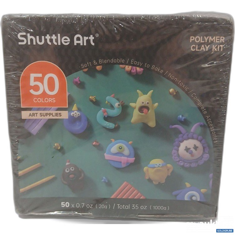 Artikel Nr. 993633 Artikel Nr. 993633: Shuttle Art Polymer Knete-Kit 50x20g (1000g)