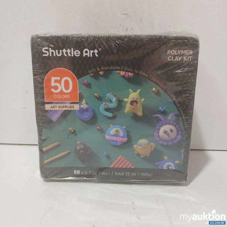 Artikel Nr. 993633 Artikel Nr. 993633: Shuttle Art Polymer Knete-Kit 50x20g (1000g)