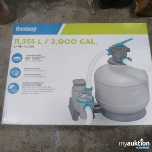 Auktion Bestway Sand Filter 11,355L / 3,000GAL.