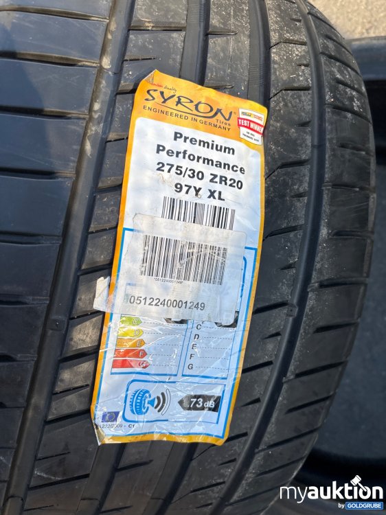 Artikel Nr. 438634: Syron Reifen Premium Performance 275/30 ZR20