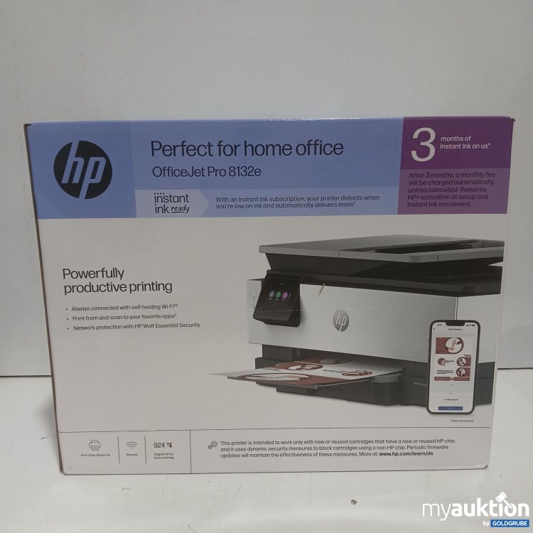 Artikel Nr. 447634 Artikel Nr. 447634: Hp Office Jet Pro 8132e All in One Printer perfect for home Office Powerfully productive printing