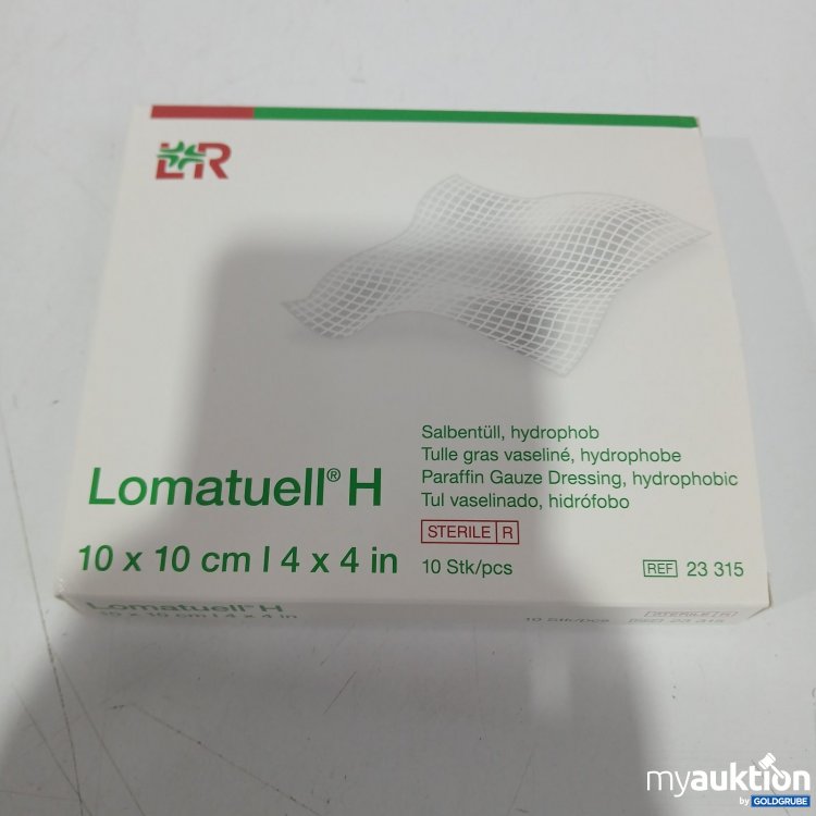 Artikel Nr. 467634 Artikel Nr. 467634: Lohmann & Rauscher Lomatuell H Salbentüll 10 x 10cm 10Stk