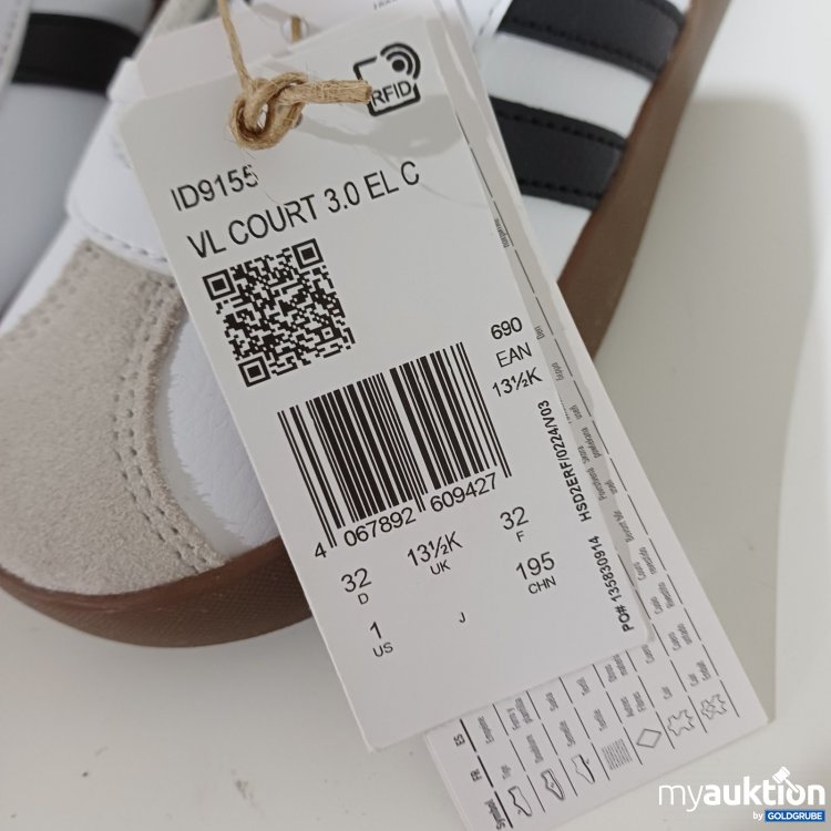 Artikel Nr. 469634 Artikel Nr. 469634: Adidas VL Court 3.0 EL C Kinder Sneaker Größe 32