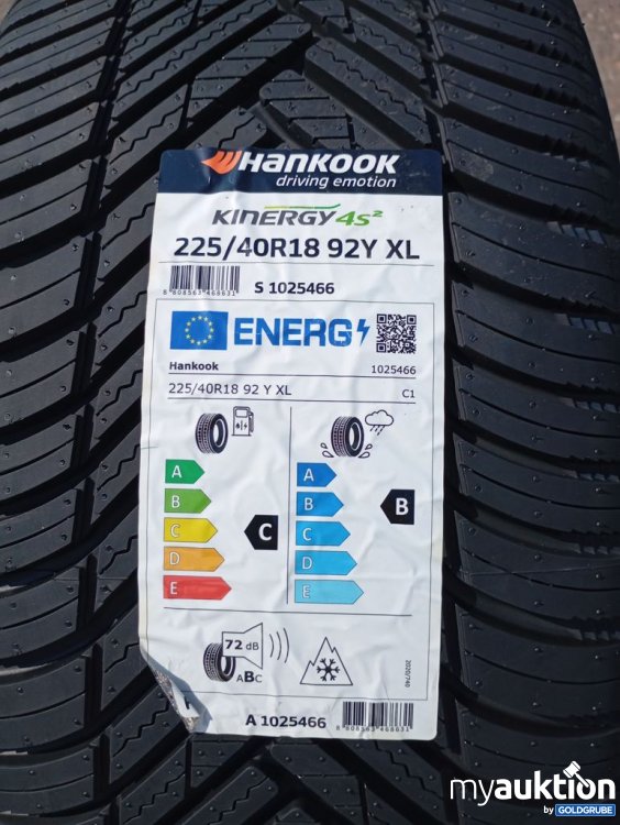 Artikel Nr. 525634: Hankook Kinergy 4S 225/40 R18 92Y XL